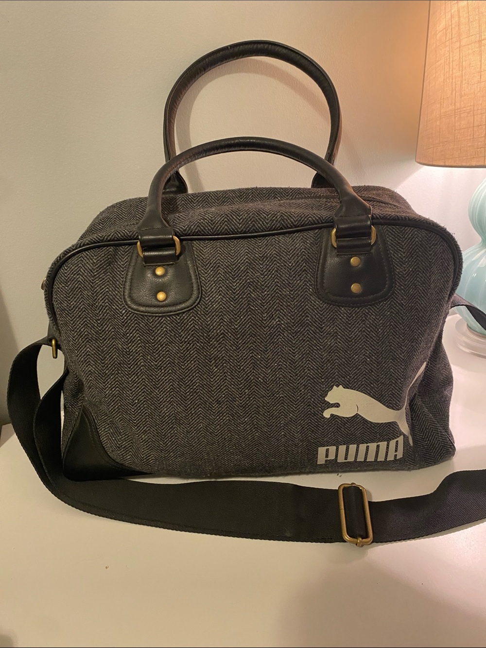 Vintage Puma Duffle Bag / Gym Bag / Weekend / Travelling